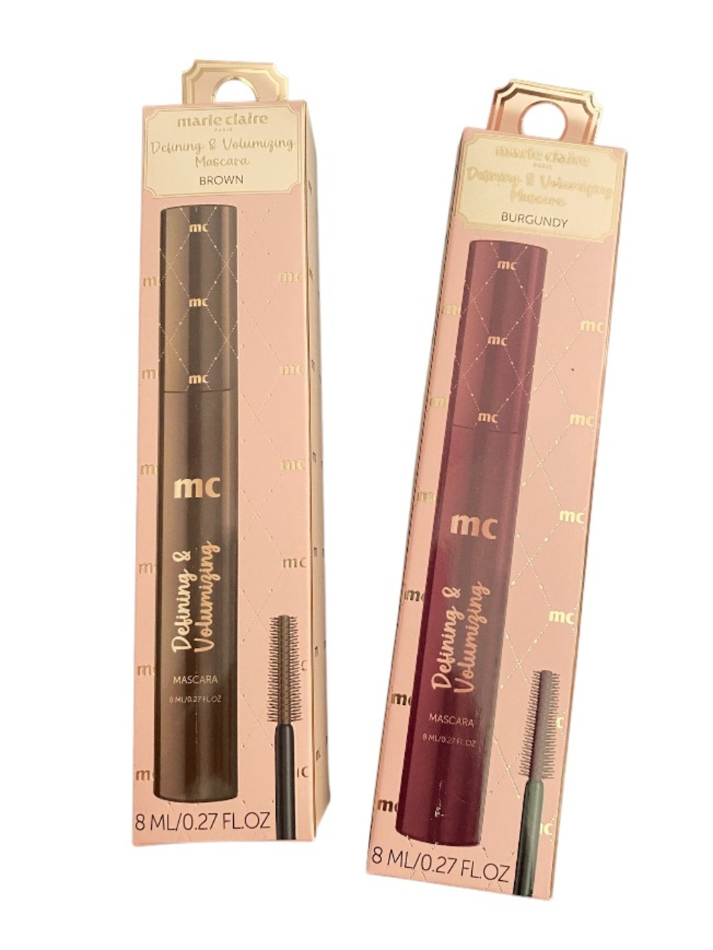 Mascara — Brown & Burgundy